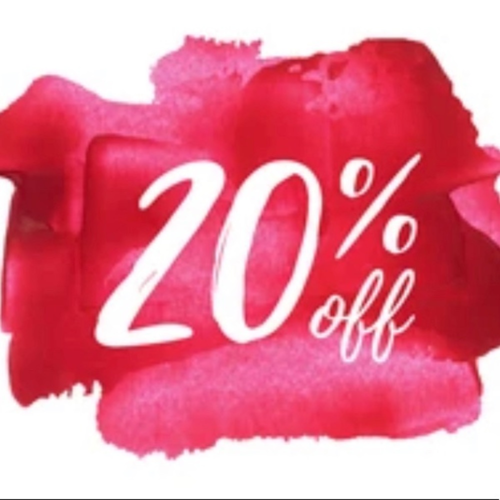 Buy 2 pairs of shoes and get 20%off!